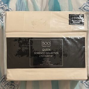 Brand new 500 Thread Count Queen Sheet Set Macys